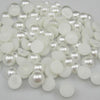 Imitation Pearls Half Round Flatback Resin
